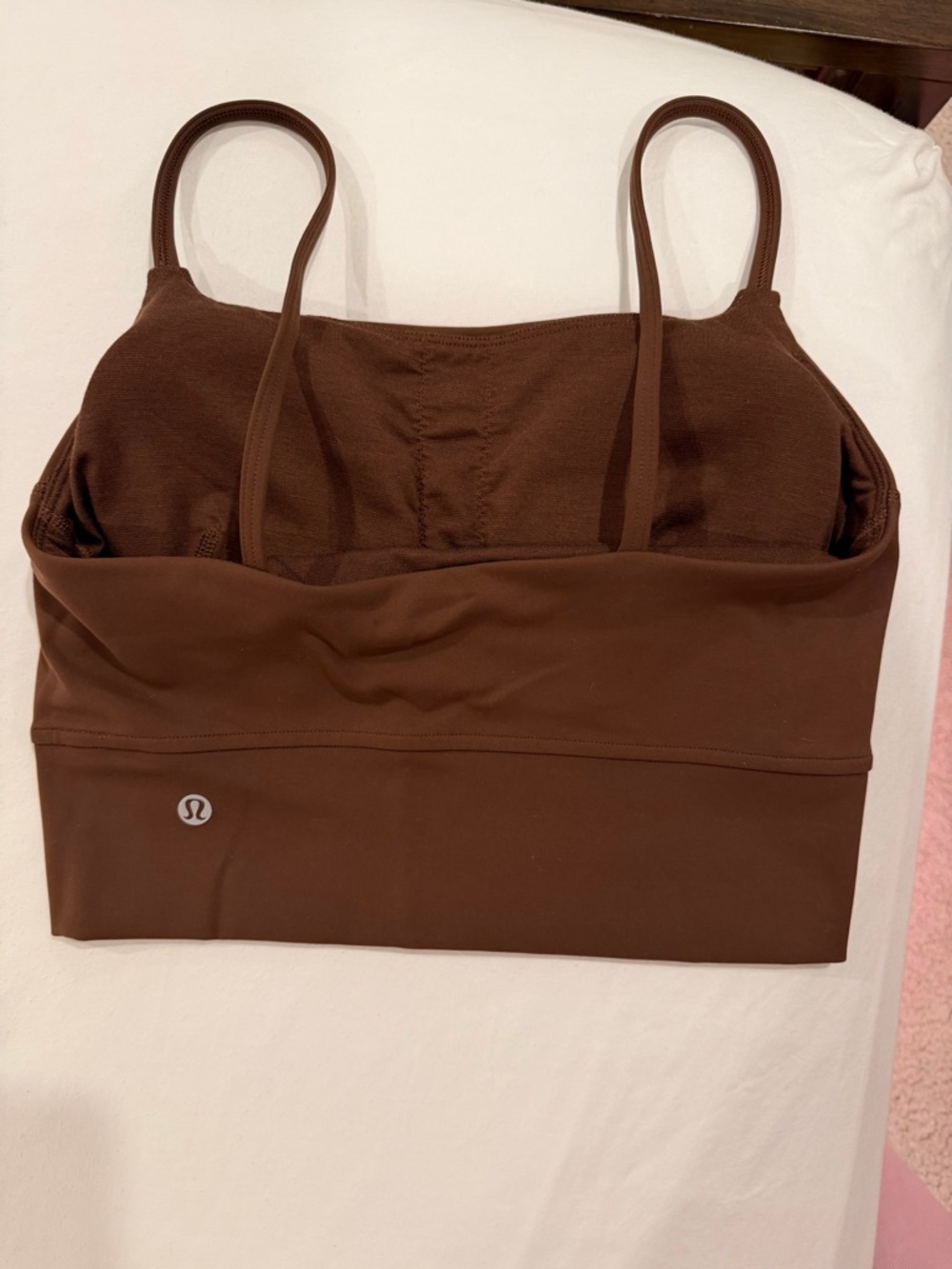 Wunder Train Strappy Tank Top - Java Brown Size 4 View 3